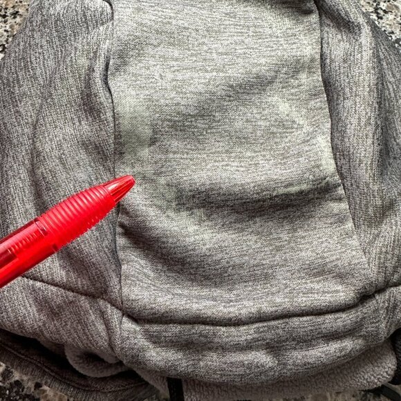 Nike Therma Training Hoodie Mens Medium Gray Kangaroo Pocket Logo - Picture 10 of 10